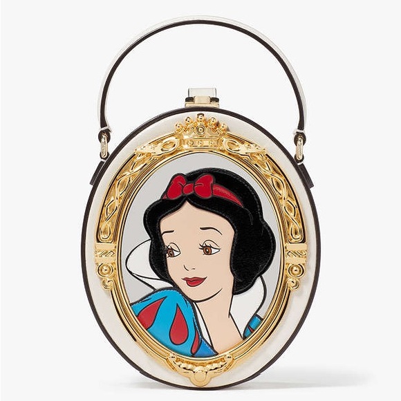 kate spade Disney X NWT! Snow White 3d Mirror Crossbody - Picture 1 of 7